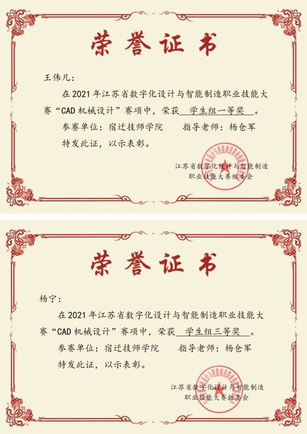 宿迁技师学院在全省技能大赛中勇拔头魁再创佳绩(图4)