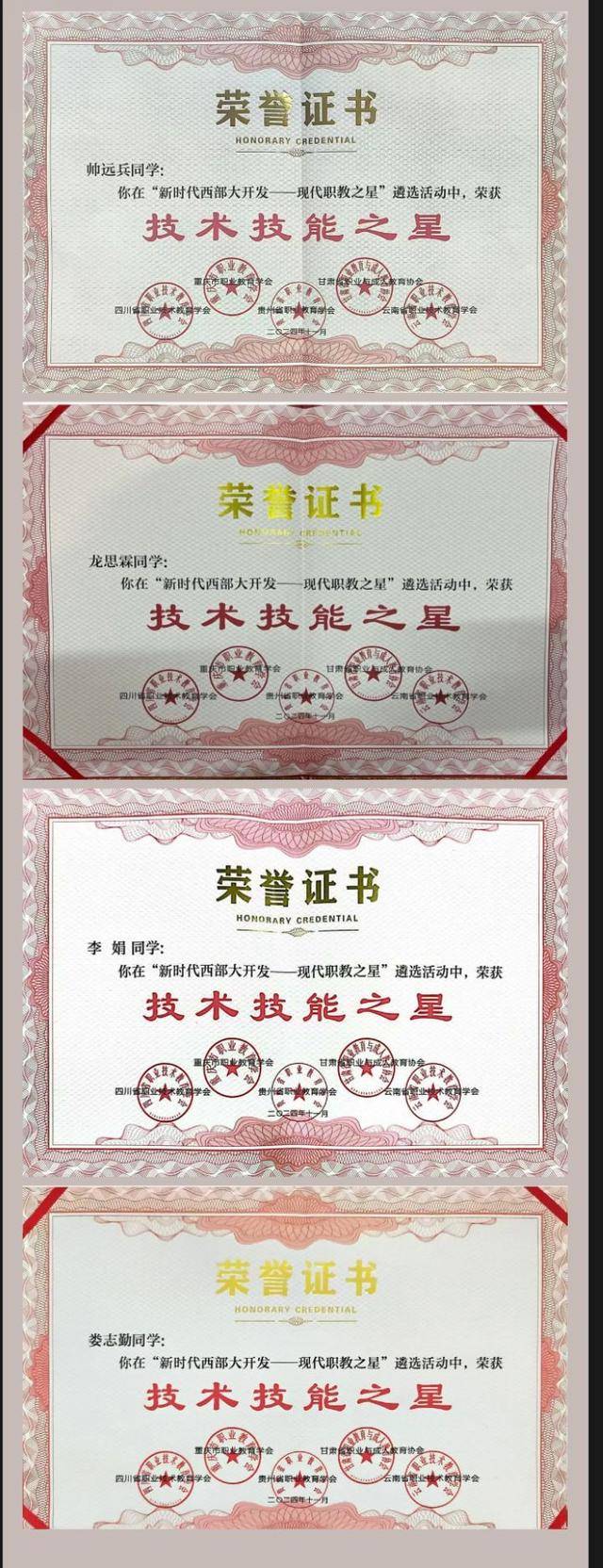 贵阳康养职业大学获“新时代西部大开发——现代职教之星”多项荣誉(图3) 贵阳康养职业大学获“新时代西部大开发——现代职教之星”多项荣誉(图3)
