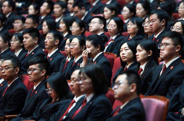 光辉如旭日，法魂照千秋——追授韩旭辉同志称号表彰大会侧记(图2)