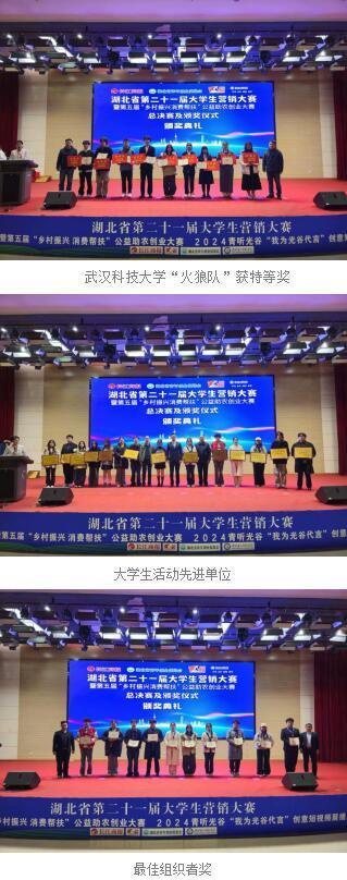 武科大学子在湖北省第二十一届大学生创业营销大赛中斩获多项荣誉