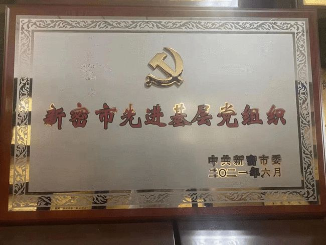 新密市市场监管局党组荣获 “新密市先进基层党组织”荣誉称号